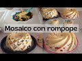 cómo hacer gelatina de mosaico con rompope