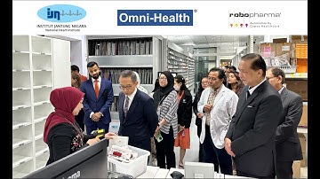 Omni-Health RoboPharma Out-Patient Pharmacy Solution Launch at Institut Jantung Negara