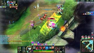 Rengar Bot Lane Rip Triple Kill