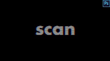 Scan Lines: 2 min Photoshop Tutorial
