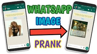 How to do Image prank with your friends on WhatsApp.(2018) screenshot 3
