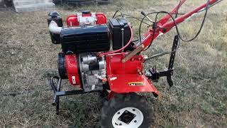 Minitiller 186FAE(9hp) diselengine  with self starter NTG  हाते ट्याक्टरमा सेल्फ यिस्टार्ट