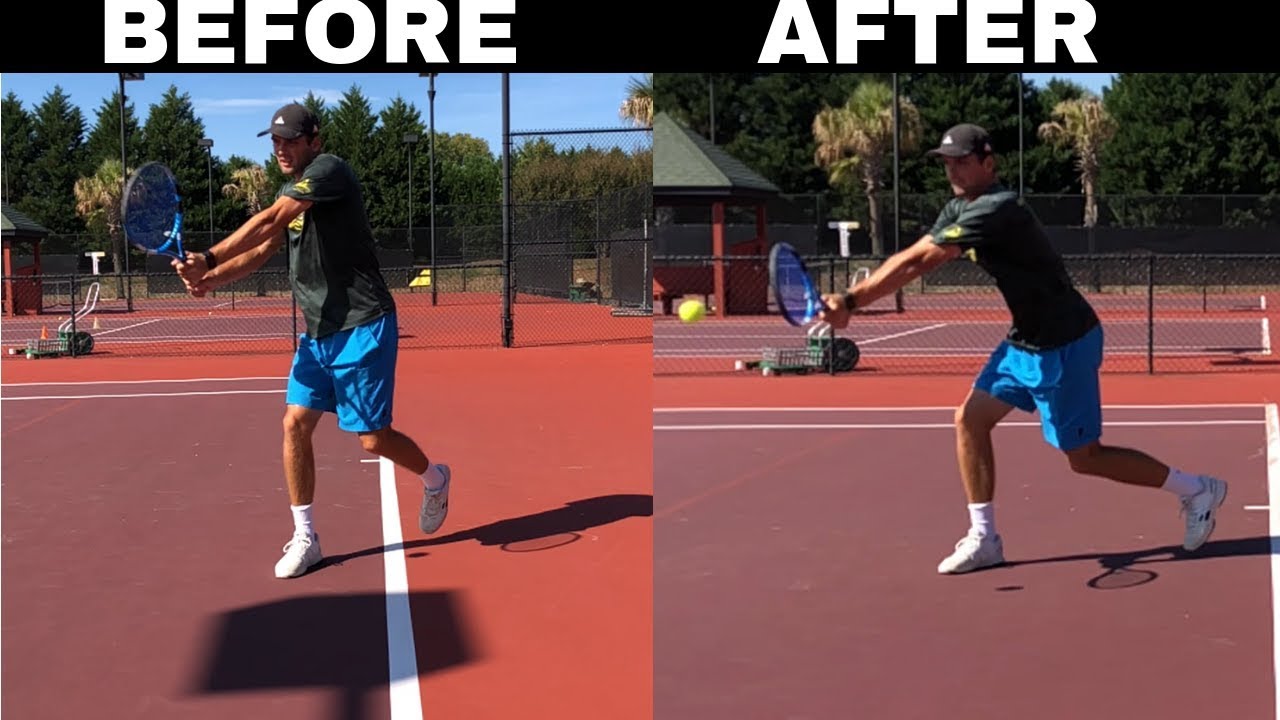PRO SECRET for MASSIVE TOPSPIN BACKHAND! Easy trick and drills for increasing topspin