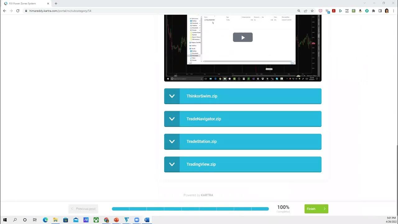 6 Install RSI Power Zones on TradeStation 10 YouTube
