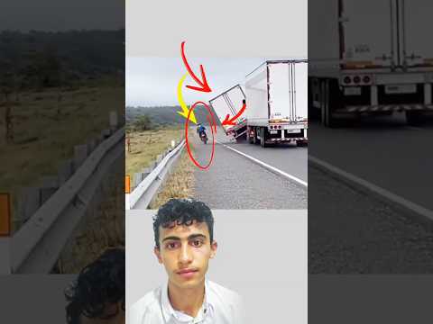 ما كان بينه وبين الهلاك إلا لحظة ولطف الله هو الذي أم ال الشاحنة عنه  