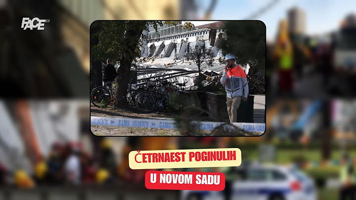 Tragedija u Novom Sadu! Poginulo 14 osoba usljed urušavanja Željezničke stanice, izvlače se leševi!