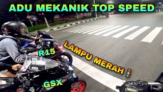 NIGHT RACE BARENG R15 TUNE UP, GSX, SONIC | LELE NYA MATIL NGAB