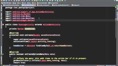 Android Studio - Open new Activity or screen