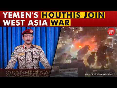 Video Yemen's Houthis launch missile attack on Israel, enter the West Asia war