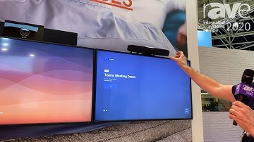 ISE 2020: poly Features the Studio X30 for Microsoft Teams
