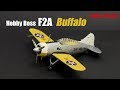Hobby Boss F2A Buffalo - 1/72 Scale Plastic Model Kit - Build & Review