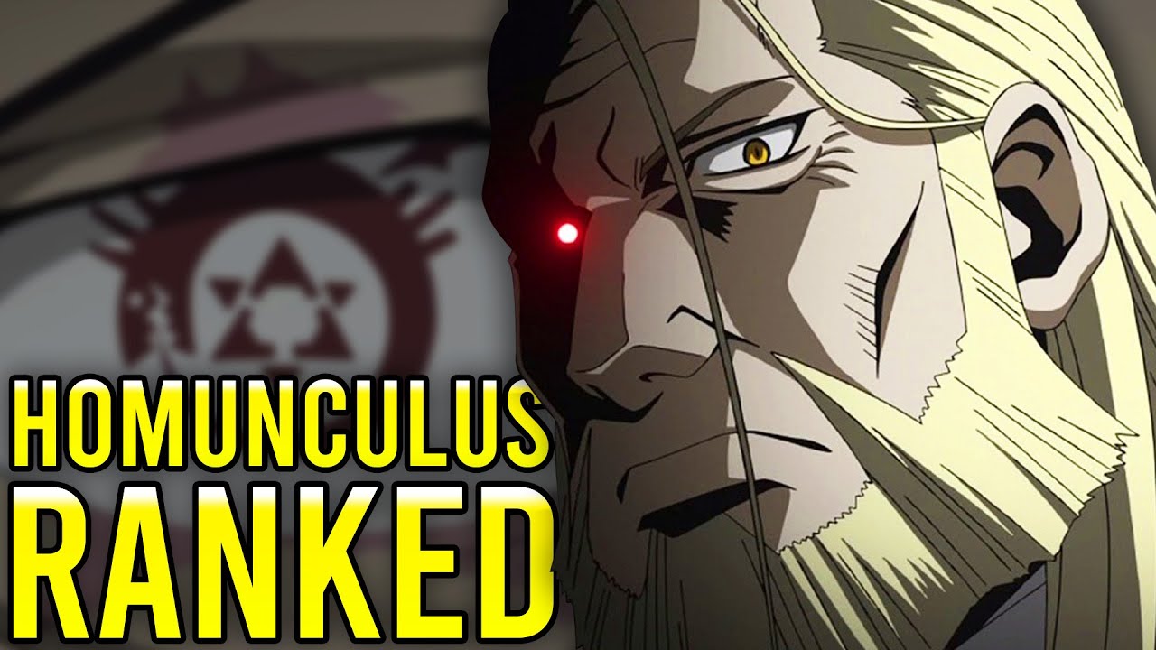 All Sins in Fullmetal Alchemist: Brotherhood, ranked