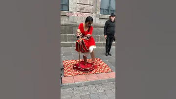 Street Performer On The Streets Of Ecuador S Capital City Quito Quito Ecuador Vacation Shorts 