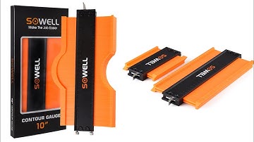 Sowell shape contour gauge duplicator