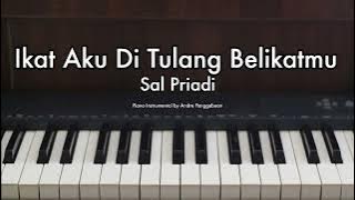 Ikat Aku Di Tulang Belikatmu - Sal Priadi | Piano Karaoke by Andre Panggabean