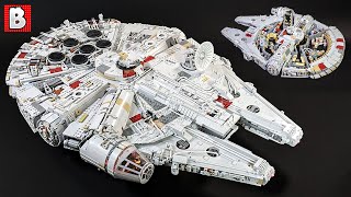 Ultimate Custom LEGO Millennium Falcon with Full Interior!