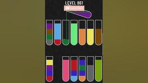 Water Sort Puzzle - Level 861