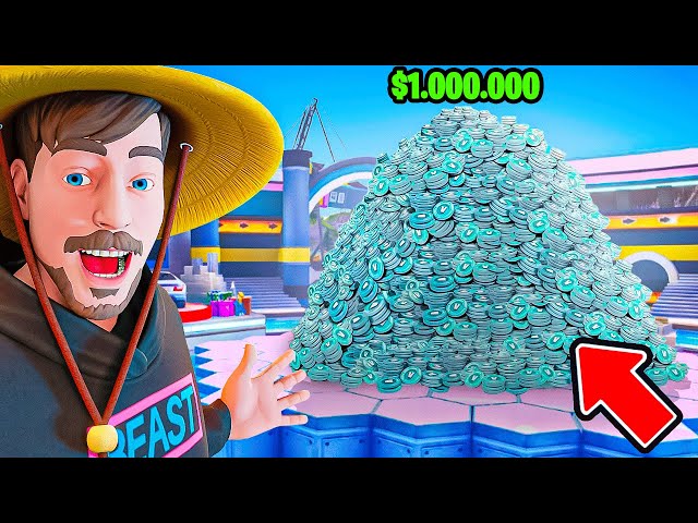 Jogue o Desafio do MrBeast no Fortnite para Ter a Chance de Ganhar US$  1.000.000!