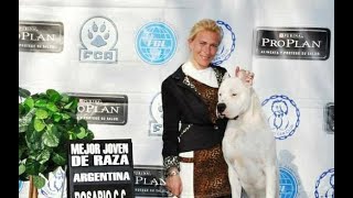 Cría Dogos Argentinos hace 11 años y ganó en competencias mundiales