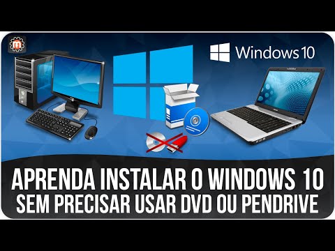 Vídeo: Como Instalar O Windows Sem Um Disco