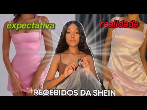 ABRINDO RECEBIDOS DA SHEIN PELA PRIMEIRA VEZ