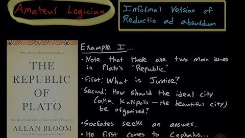 Reductio ad Absurdum in Practice