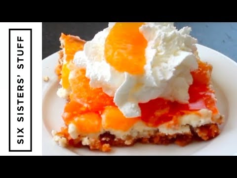 DESSERT or SALAD? Mandarin Orange Pretzel Salad