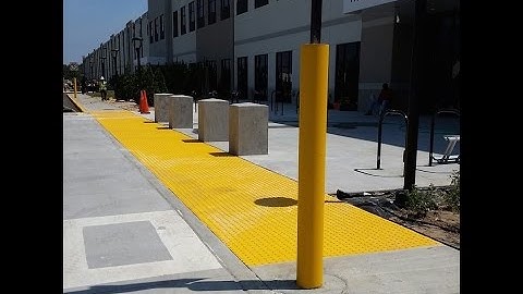 Top Guard "liquid" detectable warnings by Roadway Concepts