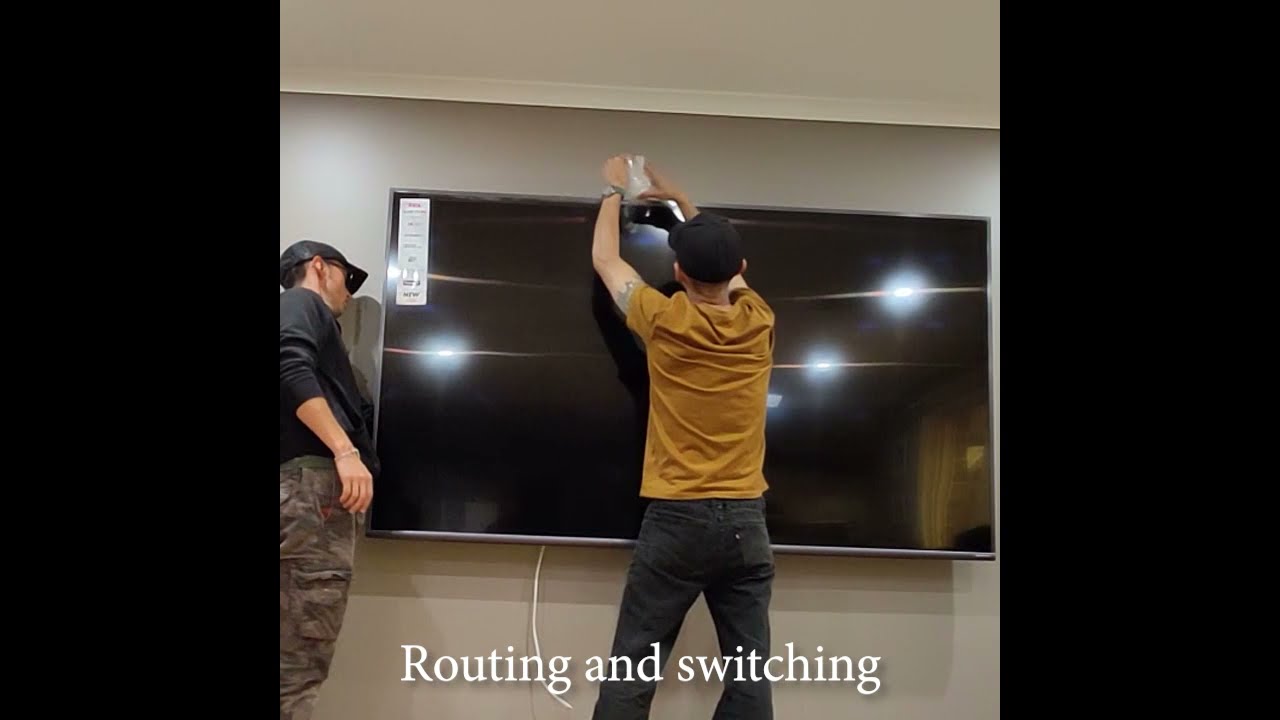 TV TCL 85" Wall Mount in ONLY 6 SCREWS YouTube