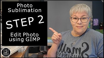 Sublimating Photos on Fabric for Quilts - Editing Your Photo using GIMP free software - Video 2