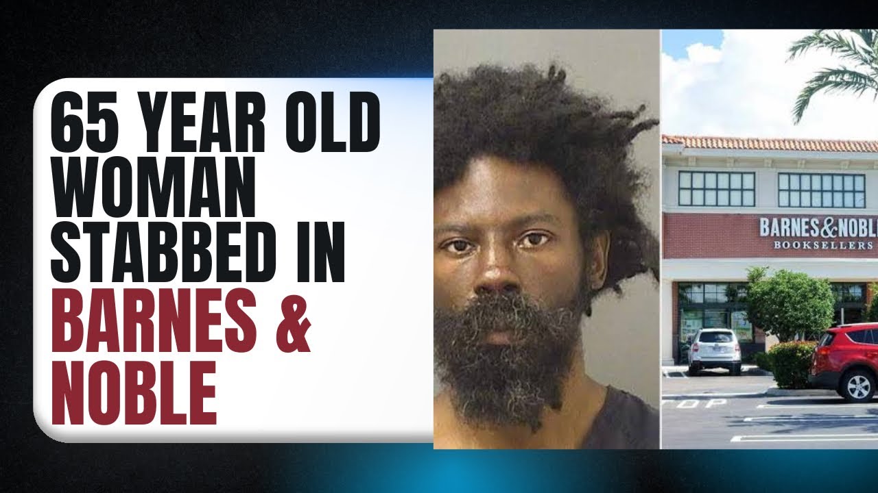 В книжном магазине Barnes & Noble 65-летняя женщина получила ножевое ранение.