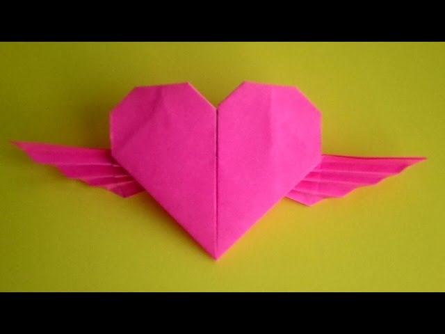 Как сделать оригами сердце из бумаги