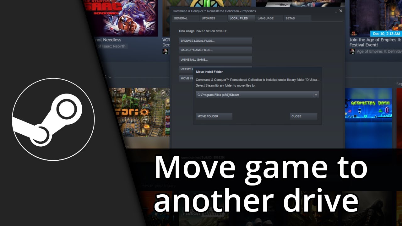 how-to-move-a-steam-game-to-another-drive-move-steam-game-tutorial