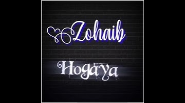 Zohaib | alightmotion trending whatsapp status