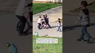 Teaching Him How To Ride A Bike Via  Tambrialajaun5