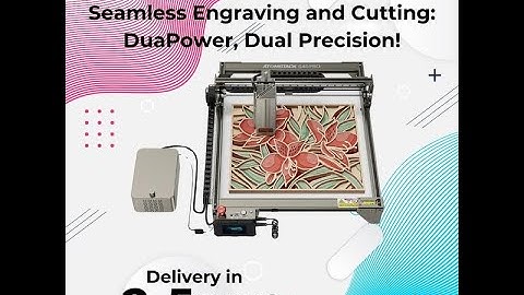 [Pre-Order] Atomstack X70 Pro 360W Laser Engraver F60 Air Assist Kit 500*400MM Engraving