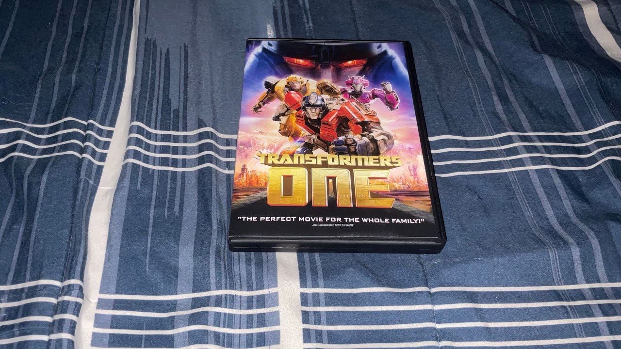 Opening to Transformers One 2024 DVD - YouTube