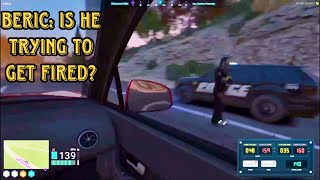 Chief of Police Beric & Conan Clarkson Gets Spiked at 140 MPH By Denzel Shiesty | Nopixel 4.0