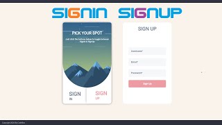 login form bootstrap design template HTML&CSS| CodeBox