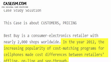 Showrooming at Best Buy  Case Study Help - Caseism.com