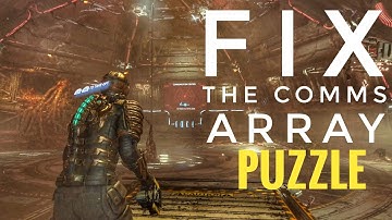 Dead Space Remake | Fix the Comms array Puzzle | Communication Control | Chapter 8