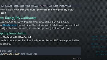 How to Auto Generate UUID Values for Non-Primary Keys Using JPA