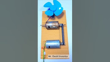 DC To DC Power Transmission ° DC Motor #dcmotor #tech #generator #power #shorts