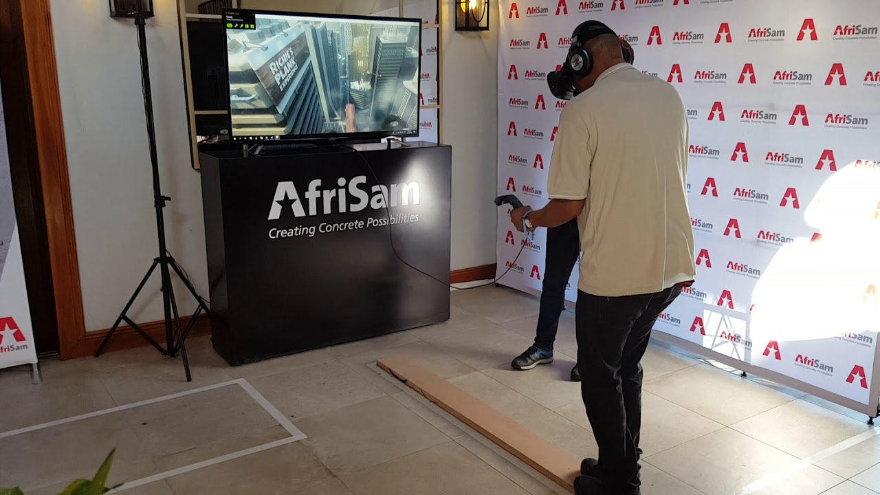 Virtual Reality VR Headset Hire/Rental South Africa - Walk The Plank Experience at Event - Funny