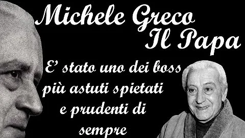 Michele Greco il papa di cosa nostra la storia del...