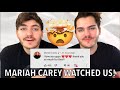 IN SHOCK | Twins REACT - MARIAH CAREY WATCHED AND LOVED US (not clickbait)