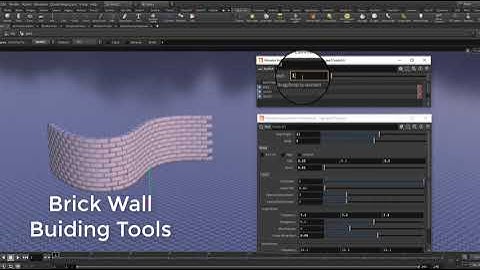Brick Wall Tools | Houdini