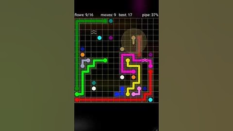 How To Solve Flow Free Bridges 15x15 Mania Pack Level 74 Board Walk Through Solution Walkthrough