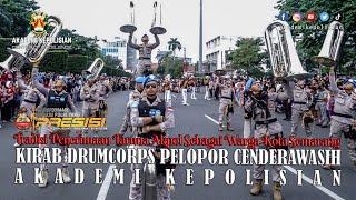 TRADISI PENERIMAAN TARUNA AKPOL SEBAGAI WARGA KOTA SEMARANG DAN KIRAB DRUMCORPS PELOPOR AKPOL