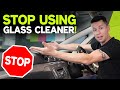 How to clean car windows without streaks guaranteed